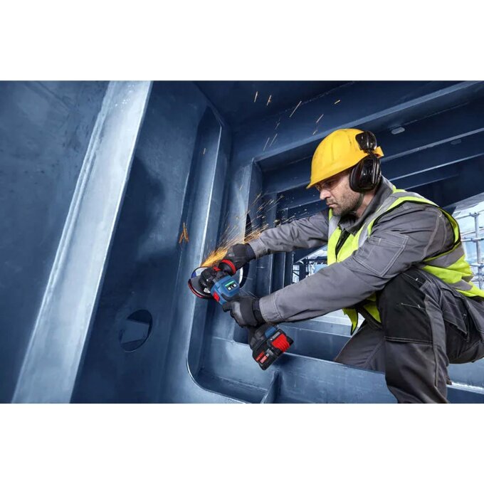 BOSCH AKU KUTNA BRUSILICA EXPERT EXWS18V-15S 125 mm SOLO + L-BOXX
