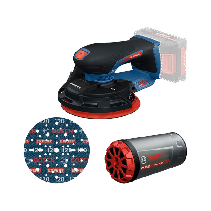 BOSCH AKU EKSCENTRIČNA BRUSILICA EXPERT EXEX18V-150-5 SOLO