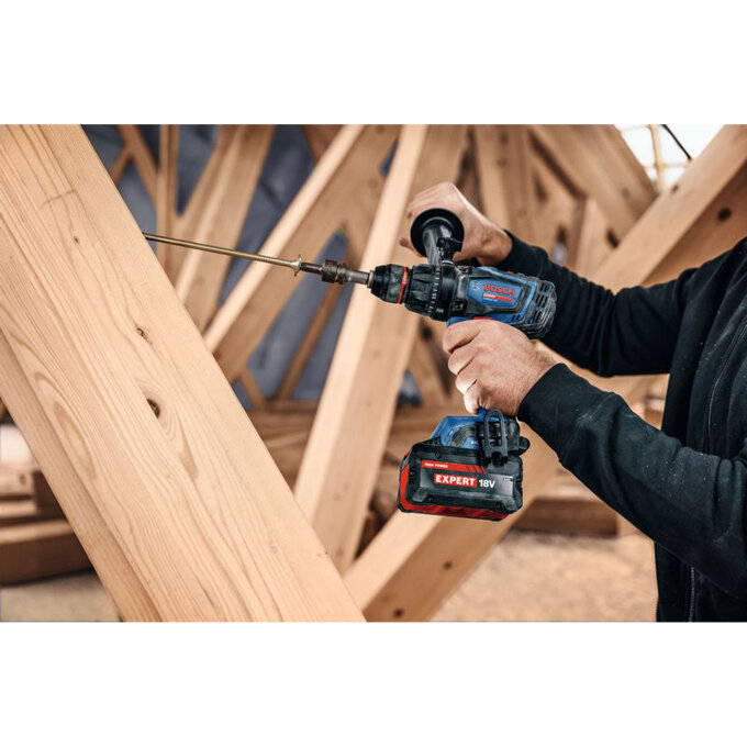 BOSCH AKU UDARNA BUŠILICA - IZVIJAČ EXPERT EXSB18V-150 SOLO + L-BOXX