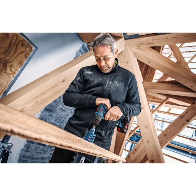 BOSCH AKU BUŠILICA - IZVIJAČ EXPERT EXSR18V-90 + 2 x EXBA 4,0Ah + GAL 18V-40 + L-BOXX