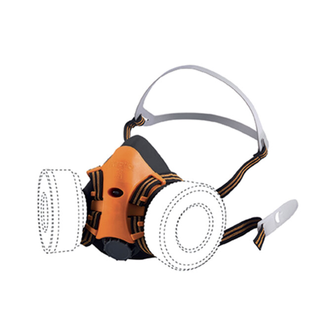 KAPRIOL ZAŠTITNA MASKA TWIN FLY + 2 FILTERA ABEK1P3 R