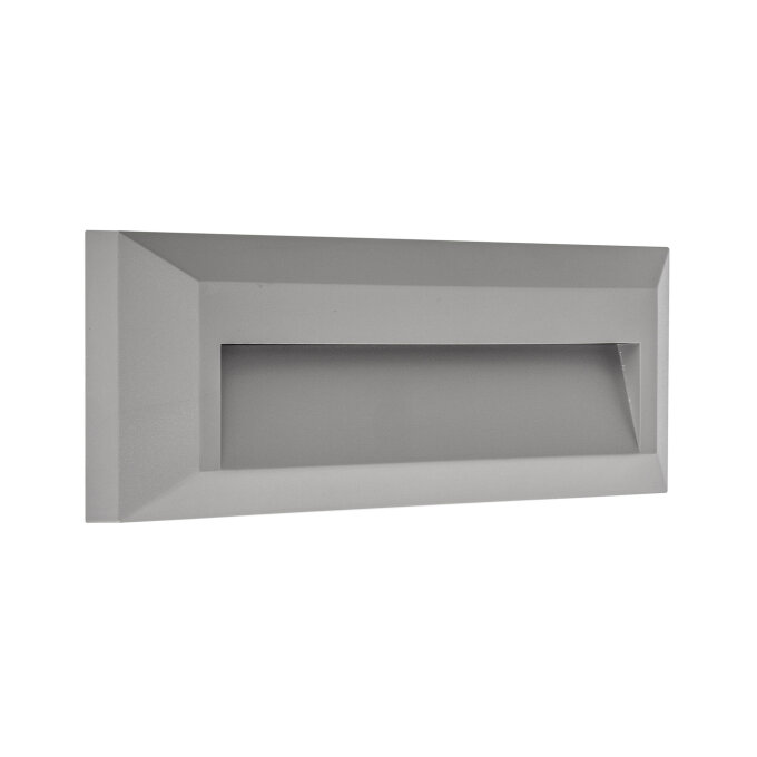 VANJSKA ZIDNA LED SVJETILJKA UH3038-1702 CCT SIVA 3W/IP65