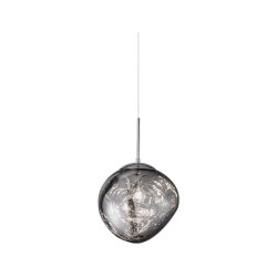 VISILICA MO1009-360 SILVER GLASS D360 1x E27/40W/IP20