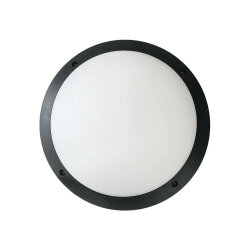 VANJSKA PLAFONJERA LUCIA OP BLACK OPAL 1x E27/IP66