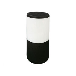VANJSKA PODNA SVJETILJKA AMELIA 250 BLACK OPAL LED FILAMENT E27/6W/2700K/IP55