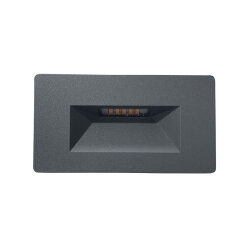 VANJSKA UGRADBENA LED SVJETILJKA SR8301A ANTRACITE GREY 2W/120lm/3000K/IP54 (469710)