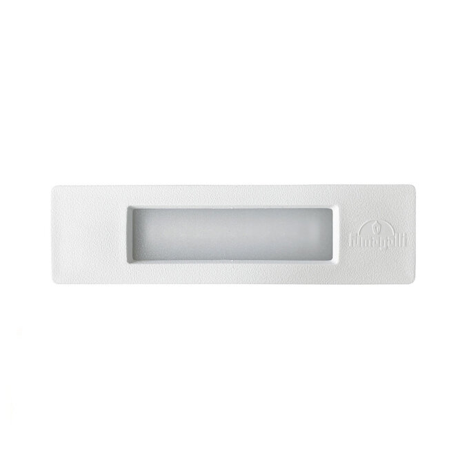 VANJSKA UGRADBENA ZIDNA SVJETILJKA NINA 190 WHITE OPAL LED R7S/8,5W/IP55/2700K