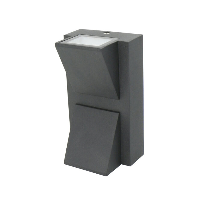 BERLIN CRNA LED VANJSKA ZIDNA SVJETILJKA H142 6W/480lm/4000K/IP54 (0005652)