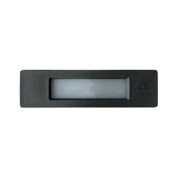 VANJSKA UGRADBENA ZIDNA SVJETILJKA NINA 190 BLACK OPAL LED R7S/8,5W/2700K/IP55