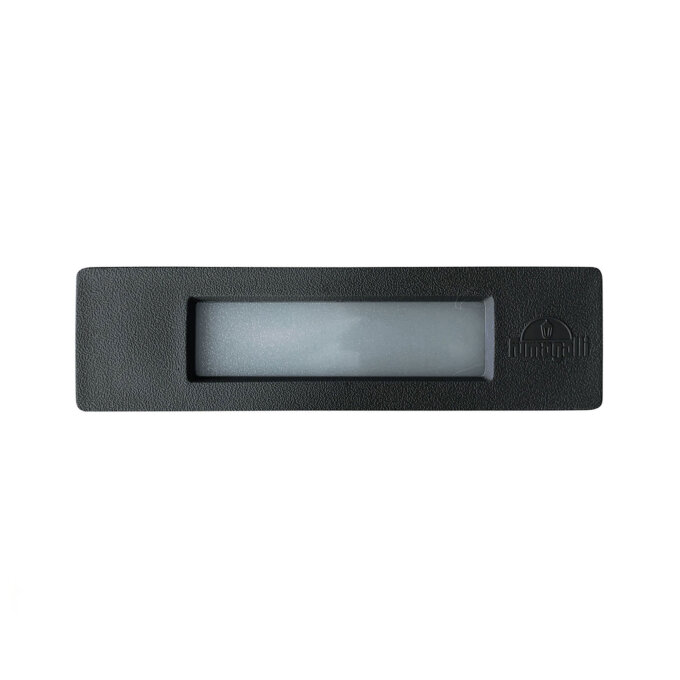 VANJSKA UGRADBENA ZIDNA SVJETILJKA NINA 190 BLACK OPAL LED R7S/8,5W/2700K/IP55