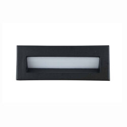 VANJSKA LED UGRADBENA SVJETILJKA BELFAST SMALL CRNA 3W/IP54 (0005894)