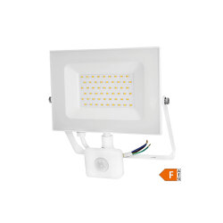 COMMEL LED REFLEKTOR SA SENZOROM SMD BIJELI 50W/4250lm/4000K/IP44 (307-159)