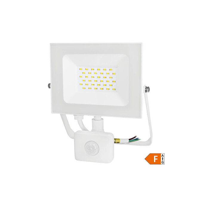 COMMEL LED REFLEKTOR SA SENZOROM BIJELI SMD 30W/2550lm/4000K/IP44 (307-139)