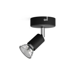 SPOT REFLEKTOR PCL-PH LIMBALI BLACK 1x GU10/50W/IP20