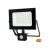 COMMEL LED REFLEKTOR SA SENZOROM SMD CRNI 50W/4250lm/4000K/IP44 (307-259)