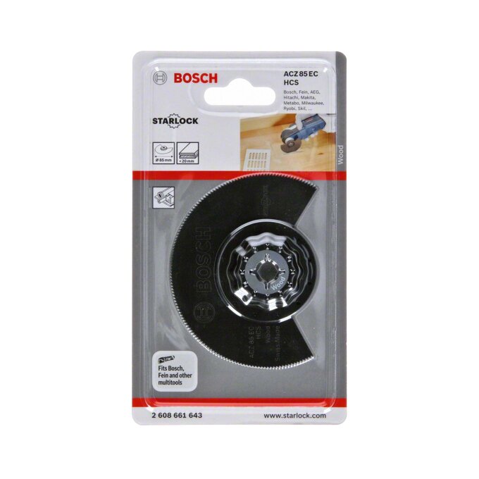 BOSCH LIST SEGMENTNE PILE ACZ85EC HCS 85 mm