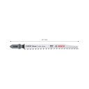 BOSCH LIST UBODNE PILE EXPERT WOOD 2-SIDE CLEAN T308B 117 mm, 5 kom