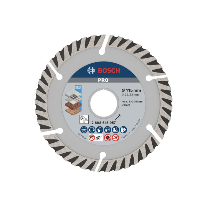 BOSCH DIJAMANTNA REZNA PLOČA STANDARD FOR UNIVERSAL 115 x 2 x 22 mm