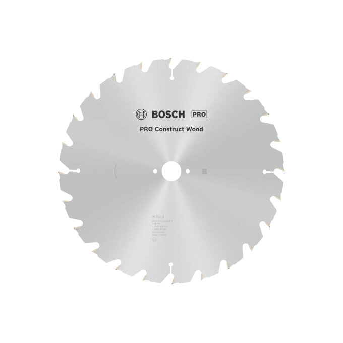 BOSCH LIST KRUŽNE PILE PRO CONSTRUCT WOOD 24Z 350 x 3,5 x 30 mm