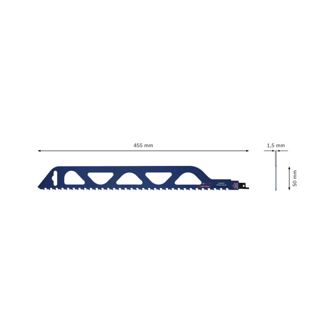 BOSCH LIST SABLJASTE PILE EXPERT S2243HM HOLLOW BRICK 455 mm