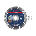 BOSCH DIJAMANTNA REZNA PLOČA EXPERT MULTIMATERIAL 150 x 2,4 x 22,23 mm