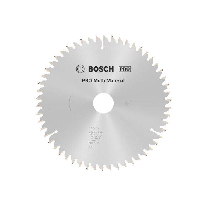 BOSCH LIST KRUŽNE PILE PRO MULTIMATERIAL 54Z 190 x 2,4 x 20 mm