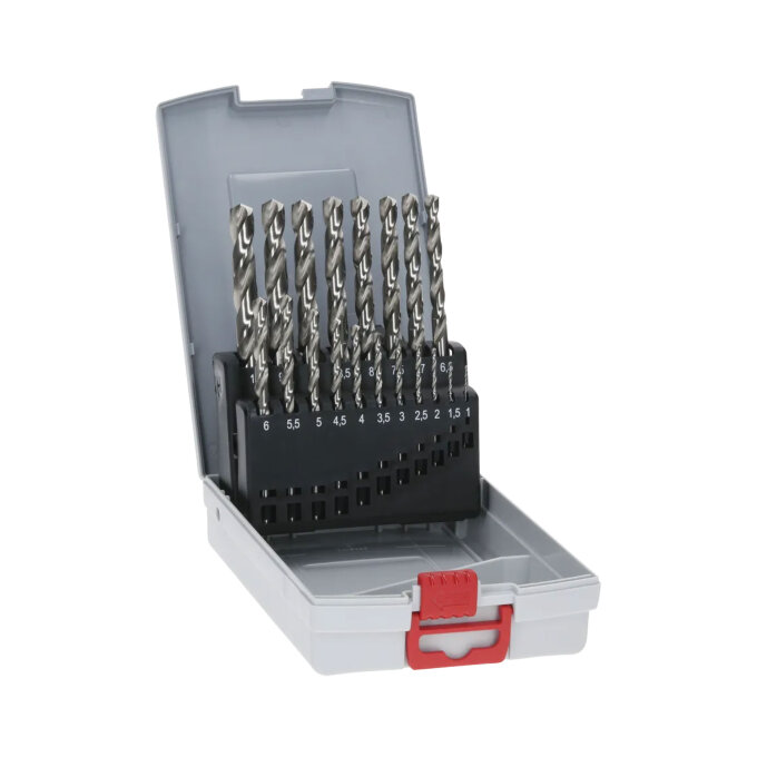 BOSCH 19-DIJELNI SET SVRDLA ZA METAL PRO HSS-G 1-10 mm