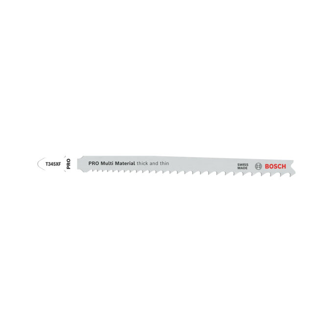 BOSCH LIST UBODNE PILE PRO PROGRESSOR FOR WOOD & METAL T345XF 132 mm, 3 kom