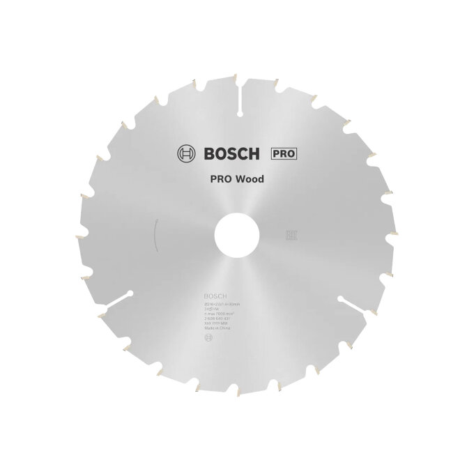 BOSCH LIST KRUŽNE PILE PRO WOOD 24Z 216 x 2 x 30 mm