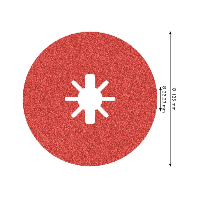 BOSCH FIBER DISK PRO R780 X-LOCK G50 125 mm
