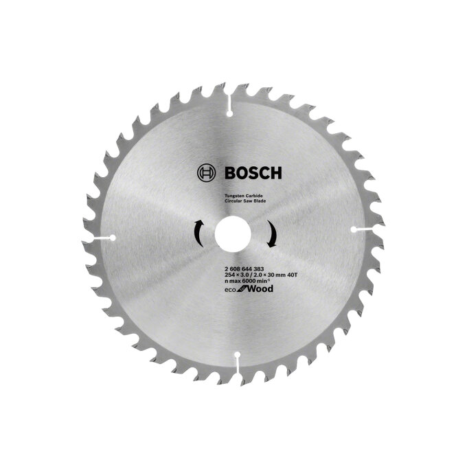 BOSCH LIST KRUŽNE PILE ECO FOR WOOD 254 x 3/2 x 30 mm