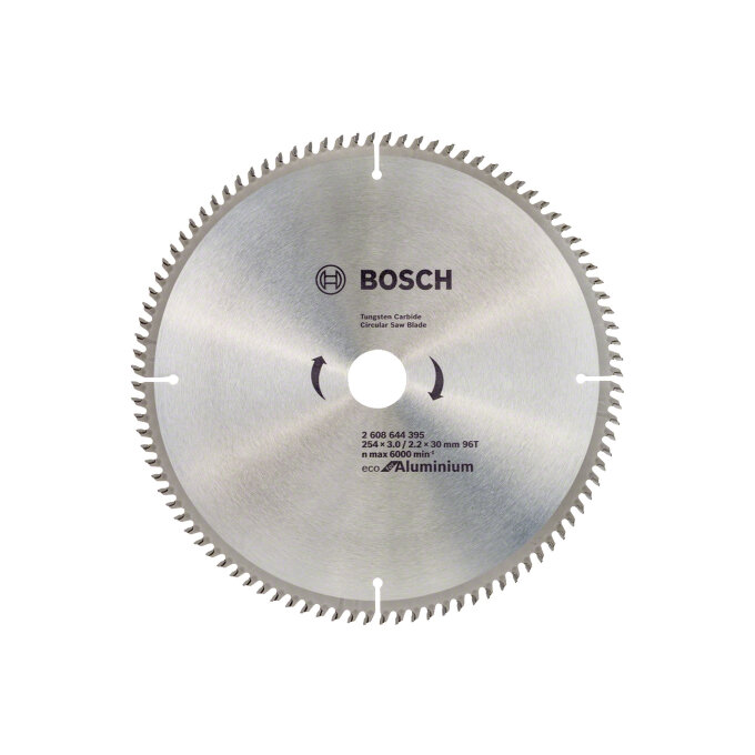 BOSCH LIST KRUŽNE PILE ECO FOR ALUMINIUM 96Z 254 x 3 x 30 mm