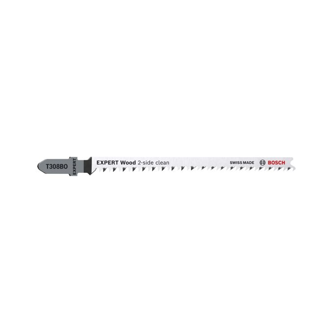 BOSCH LIST UBODNE PILE EXPERT WOOD 2-SIDE CLEAN T308BO 117 mm, 5 kom