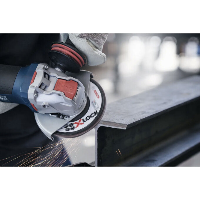 BOSCH LAMELIRANI BRUSNI DISK X431 PLAVI STANDARD FOR METAL 115 mm