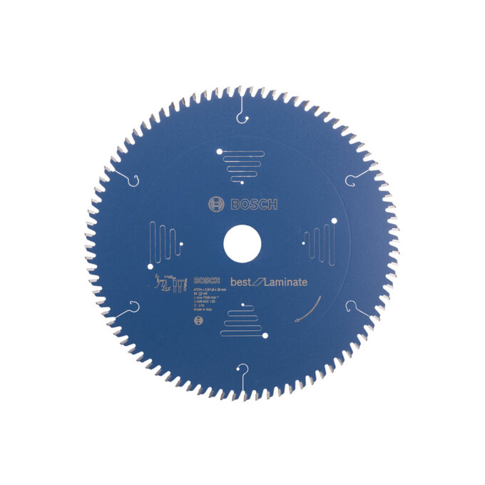 BOSCH LIST KRUŽNE PILE BEST FOR LAMINATE 84Z 254 x 2,5 x 30  mm