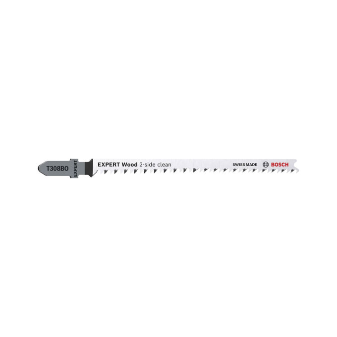 BOSCH LIST UBODNE PILE EXPERT WOOD 2-SIDE CLEAN T308BO 117 mm, 3 kom