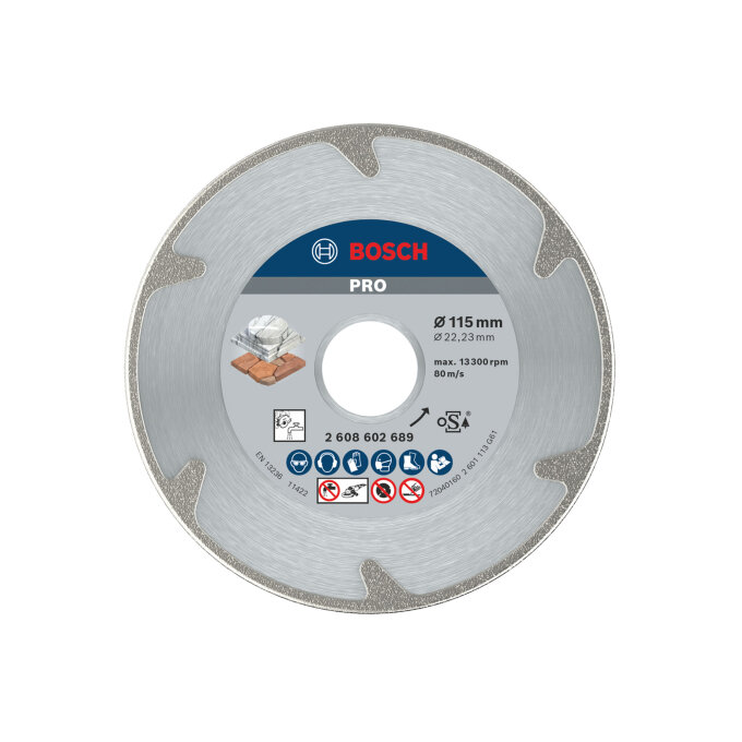 BOSCH DIJAMANTNA REZNA PLOČA PRO MARBLE 115 x 2,2 x 22,23 mm
