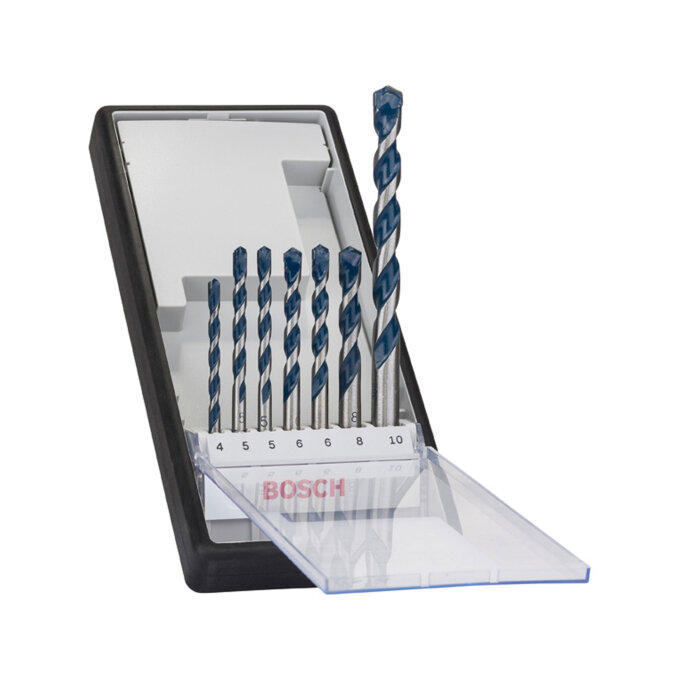 BOSCH 7-DIJELNI SET SVRDLA ZA BETON CYL-5 4-10 mm