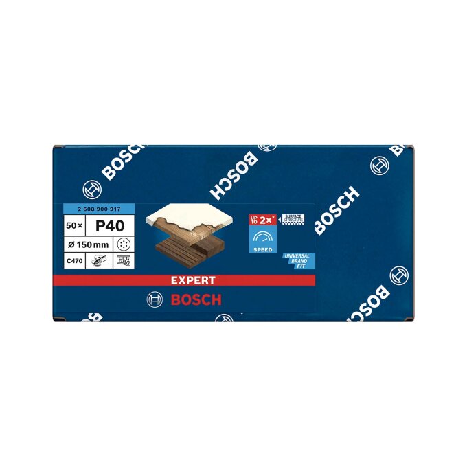 BOSCH BRUSNI PAPIR EXPERT C470 6 RUPA 150 mm