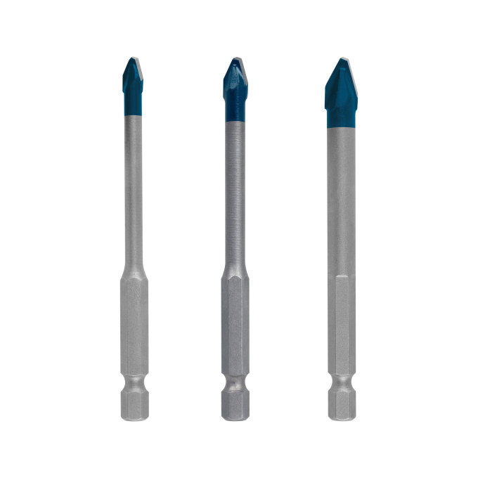BOSCH 3-DIJELNI SET SVRDLA EXPERT HARDCERAMIC HEX-9 5-8 mm