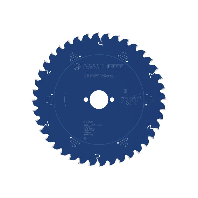 BOSCH LIST KRUŽNE PILE EXPERT FOR WOOD 40Z 216 x 2,4 x 30 mm