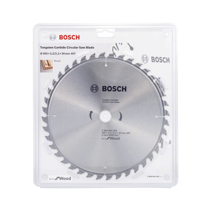BOSCH LIST KRUŽNE PILE ECO FOR WOOD 305 x 3,2/2,2 x 30 mm