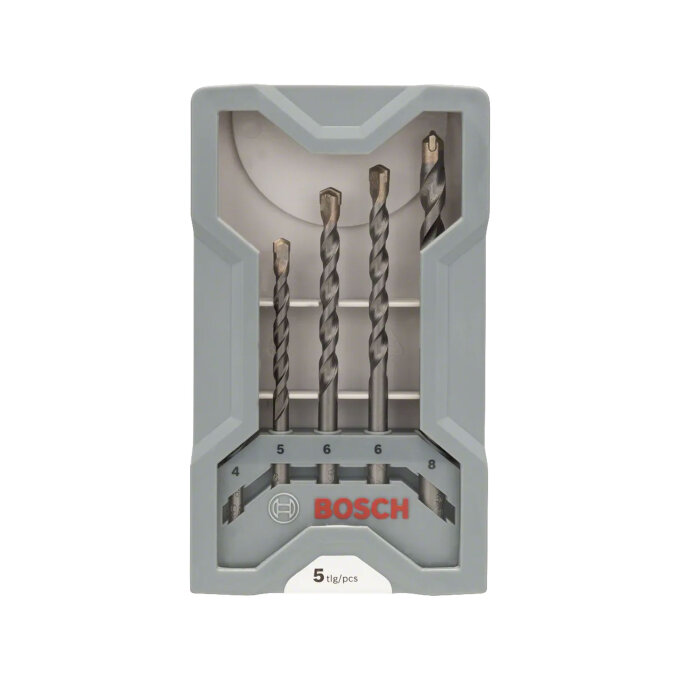 BOSCH 5-DIJELNI SET SVRDALA ZA BETON CYL-3 4-8 mm