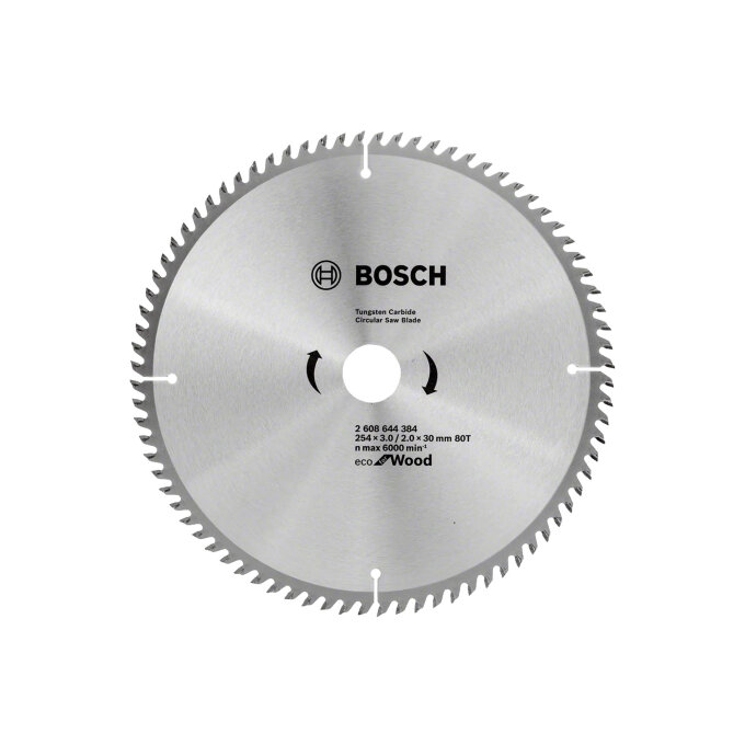 BOSCH LIST KRUŽNE PILE ECO FOR WOOD 254 x 3 x 30 mm