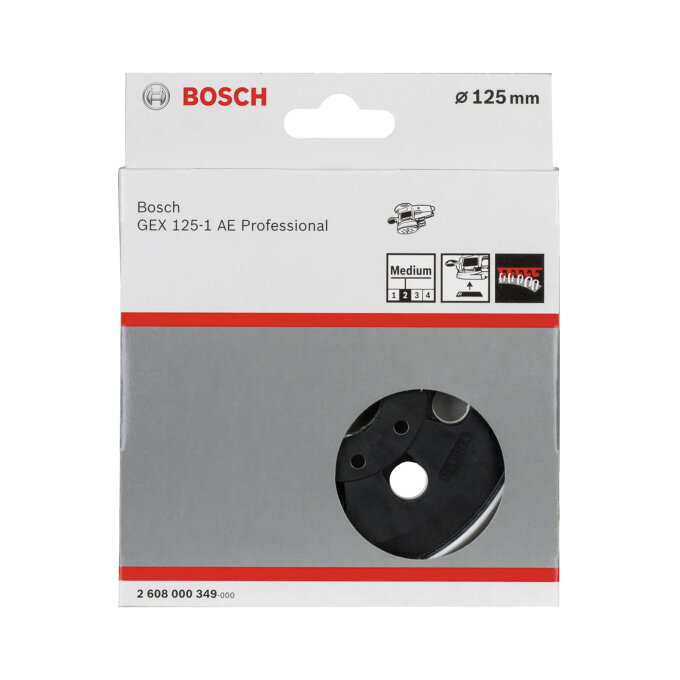 BOSCH BRUSNI TANJUR SREDNJE TVRDI 8 RUPA ZA GEX125-1AE 125 mm