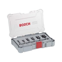 BOSCH 6-DIJELNI SET GLODALA RAVNIH PRO fi 6-20 mm PRIHVAT 6 mm