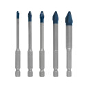 BOSCH 5-DIJELNI SET SVRDLA EXPERT HARDCERAMIC HEX-9 4-10 mm