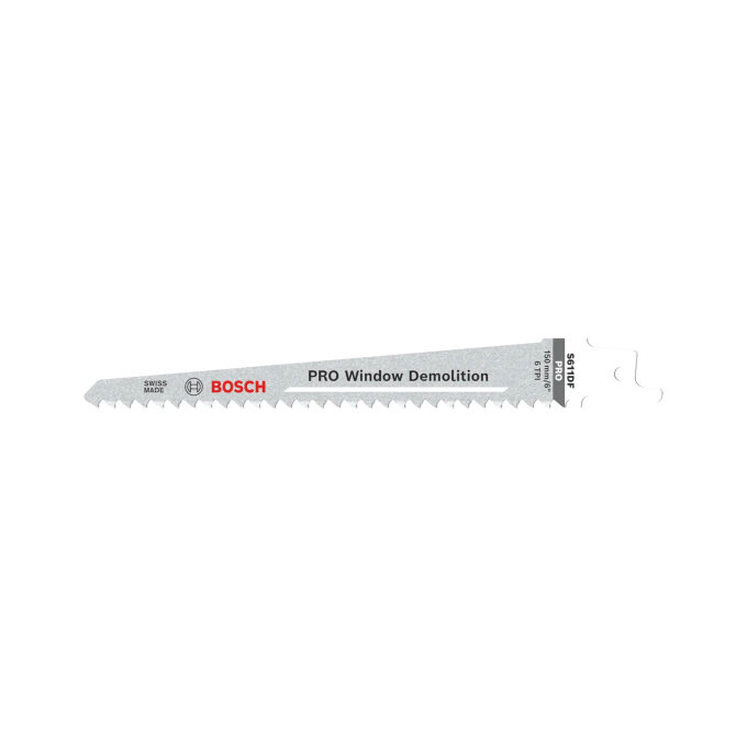 BOSCH LIST SABLJASTE PILE PRO WINDOW DEMOLITION S611DF 150 mm, 5 kom