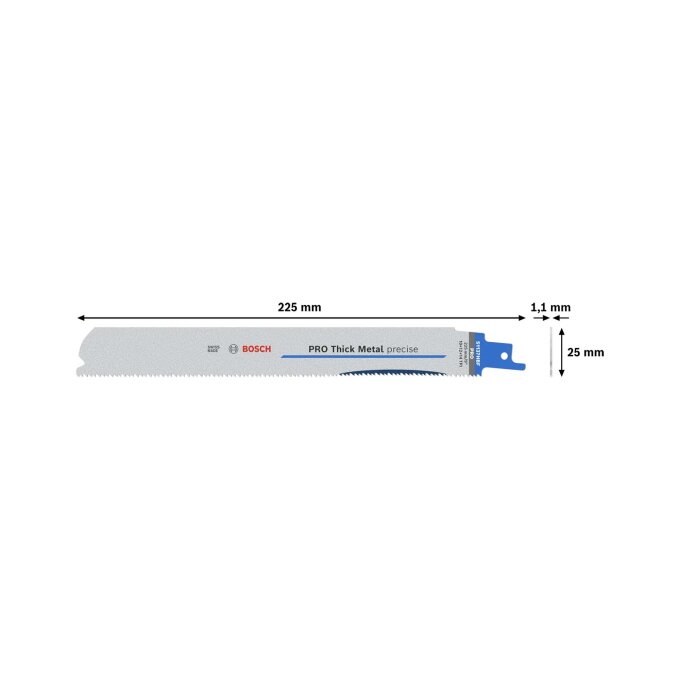 BOSCH LIST SABLJASTE PILE PRO THIMET S1137HBF 225 mm, 5 kom