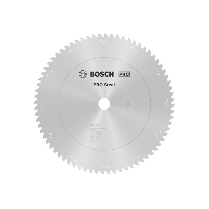 BOSCH LIST KRUŽNE PILE PRO STEEL 72Z 305 x 2,2 x 25,4 mm